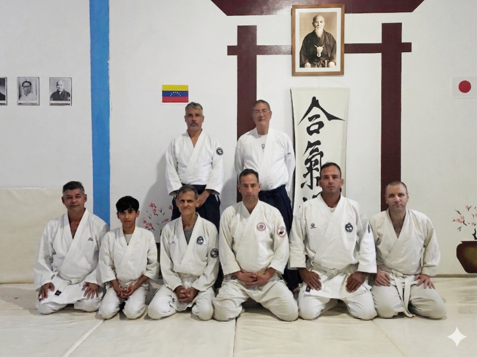 Foto del grupo del Dojo